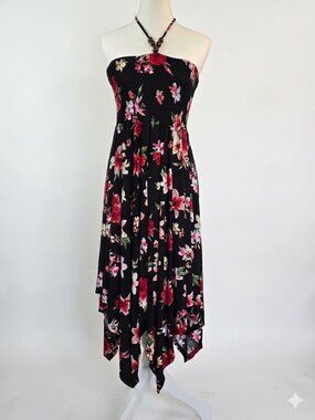 Bohemian Styled Handkerchief Dress Size Large by Candy Couture